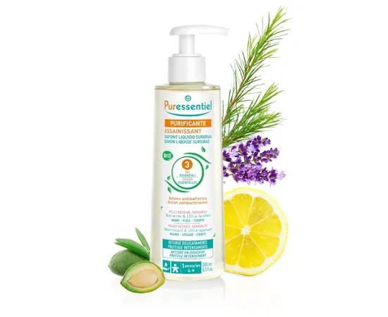Puressentiel Sapone Surgras Bio Liquido 500 Ml