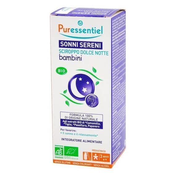 Puressentiel Sonni Sereni Sciroppo Dolce Notte Bambini 125 Ml | Acquista Online su Farmaclick