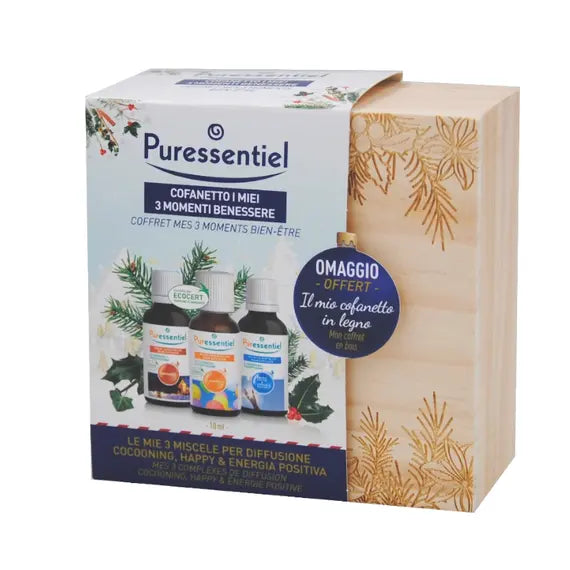 Puressentiel Cofanetto i Miei 3 Momenti Benessere 3 Miscele per Diffusione | Acquista Online su Farmaclick