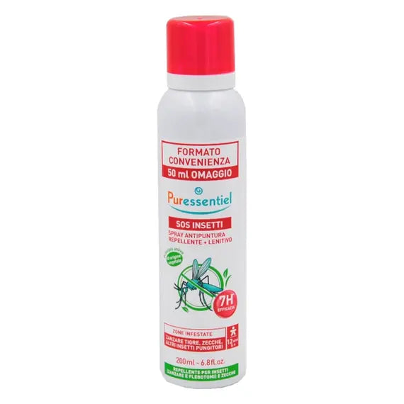 Puressentiel Sos Insetti Spray Antipuntura 200 Ml | Acquista Online su Farmaclick