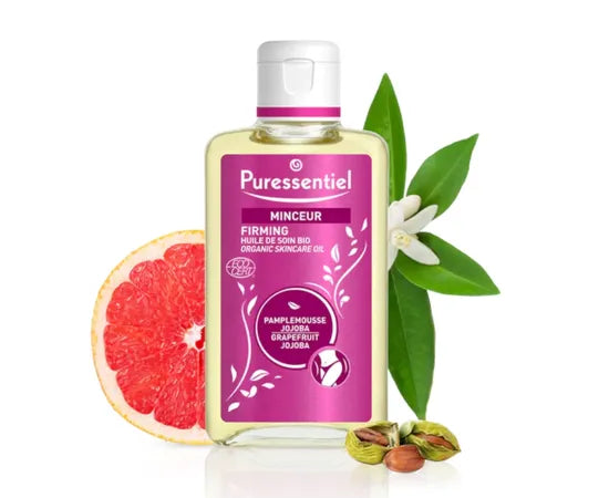 Puressentiel Olio Da Massaggio Biologico Snellente Pompelmo E Jojoba 100 Ml