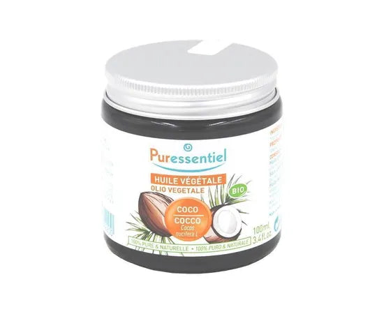 Puressentiel Olio Vegetale Al Cocco Bio Per Cute E Capelli 100Ml