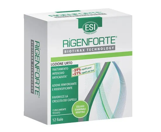 Rigenforte Lozione Urto Trattamento Anticaduta 12 Fiale