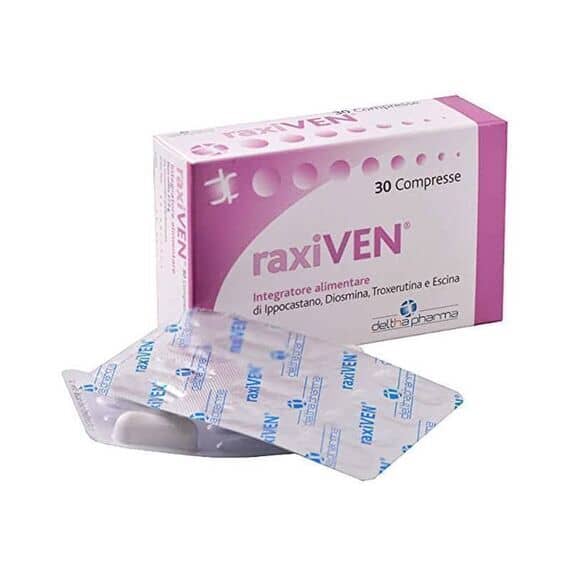Raxiven Integratore per il Benessere delle Gambe 30 Compresse | Acquista Online su Farmaclick
