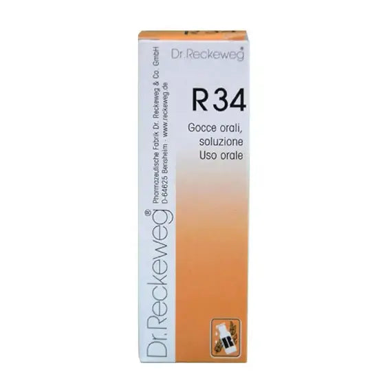 Reckeweg R34 Gocce 22 Ml | Acquista Online su Farmaclick