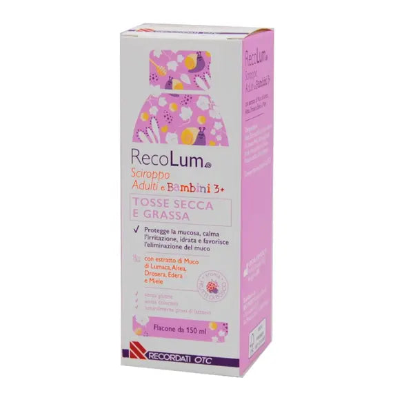 Recolum Sciroppo Tosse Adulti-bambini 150 Ml | Acquista Online su Farmaclick
