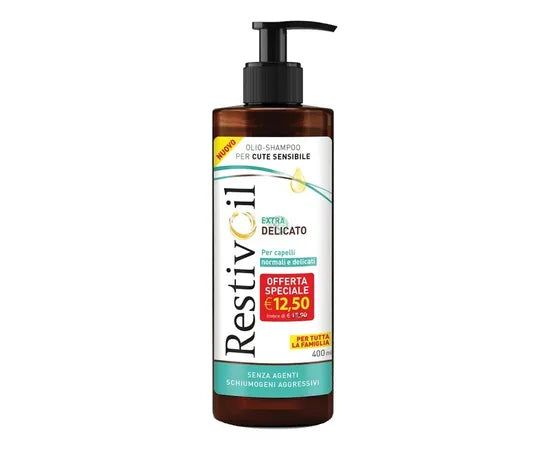 Restivoil Extra Delicato Öl-Shampoo für normales und feines Haar 400 ml