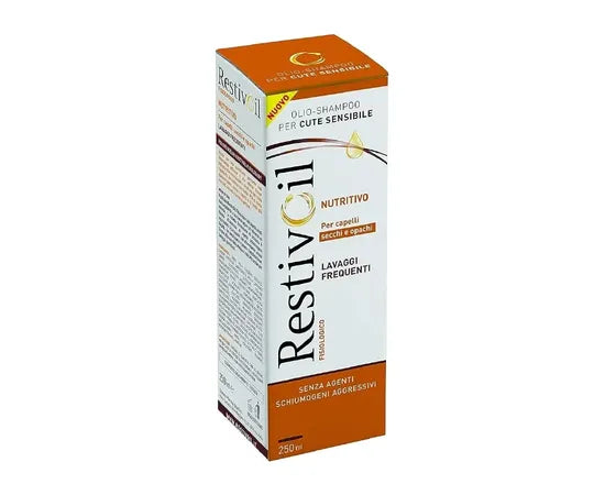 Restivoil Fisiologico Ölshampoo für empfindliche Kopfhaut, nährend, für trockenes und glanzloses Haar, 250 ml