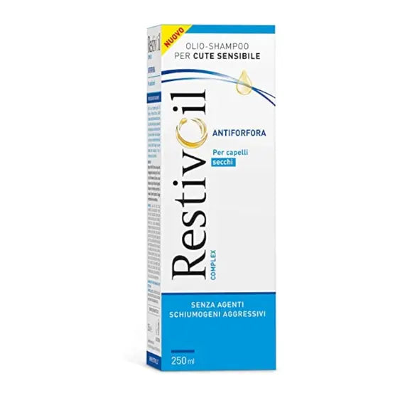 Restivoil Complex Olio Shampoo per Cute Sensibile Antiforfora per Capelli Secchi 250 Ml | Acquista Online su Farmaclick
