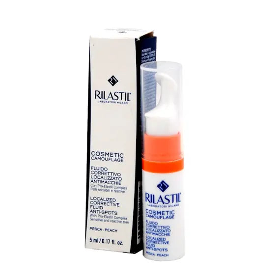 Rilastil Cosmetic Camouflage Fluido Correttivo Localizzato Antimacchie 5 Ml Colore Pesca | Acquista Online su Farmaclick