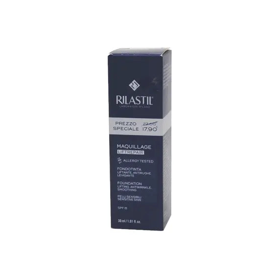 Rilastil Maquillage Liftrepair Fondotinta Liftante Antirughe Spf 15 Colore 10 Porcelain 30 Ml | Acquista Online su Farmaclick