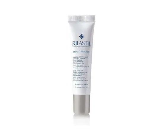 Rilastil Multirepair Anti-Falten Augen- und Lippenkonturcreme 15 ml