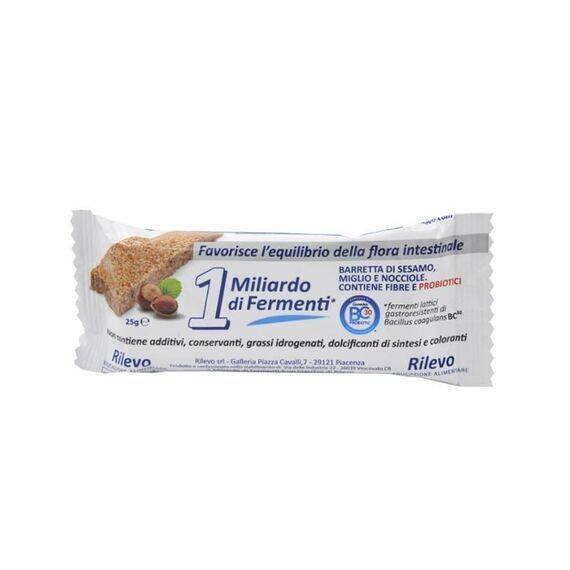 Rilevo 1 Miliardo di Fermenti Barretta di Sesamo, Miglio e Nocciole | Acquista Online su Farmaclick