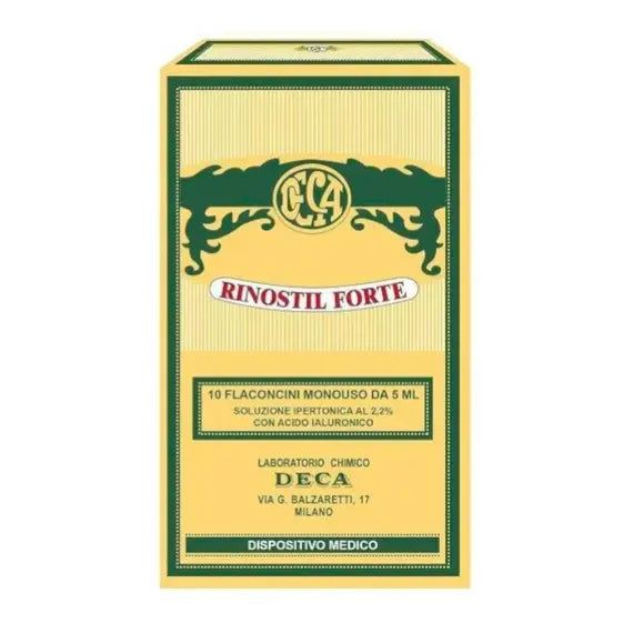 Rinostil Forte Soluzione Ipertonica 10 Flaconcini Monouso Da5 Ml | Acquista Online su Farmaclick
