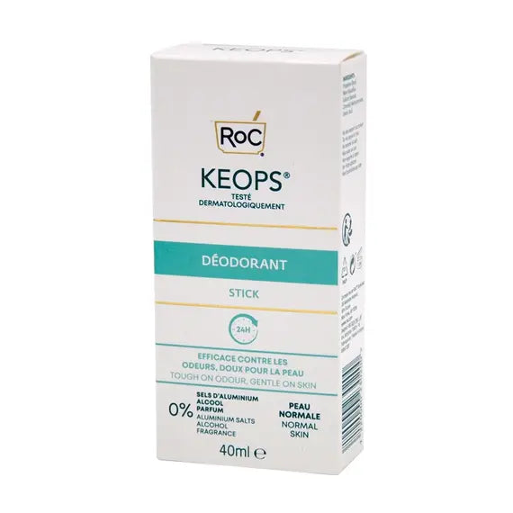 Roc Keops Deodorante Stick 24h 40ml | Acquista Online su Farmaclick