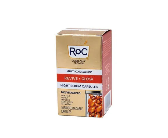 Roc Multi Correxion Revive + Glow Nachtserum Kapseln 30 Kapseln