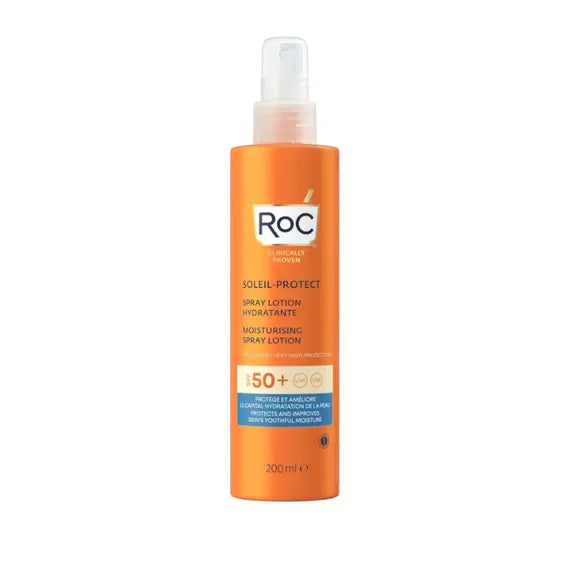 Roc Soleil Protect Lozione Spray Solare Corpo Spf 50+ Idratante 200ml | Acquista Online su Farmaclick
