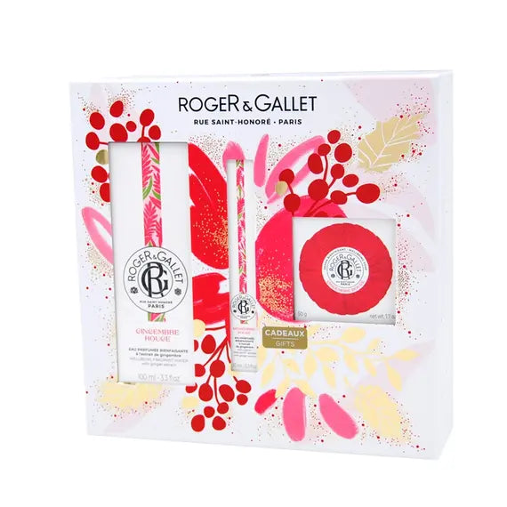 Roger & Gallet Cofanetto Gingembre Rouge Acqua Profumata + Mini Taglia + Saponetta Profumata | Acquista Online su Farmaclick