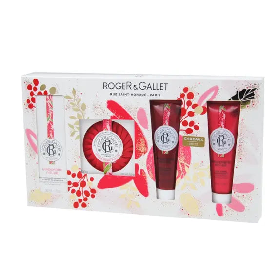 Roger & Gallet Cofanetto Gingembre Rouge Acqua Profumata + Gel Doccia + Latte Corpo + Saponetta Profumata | Acquista Online su Farmaclick