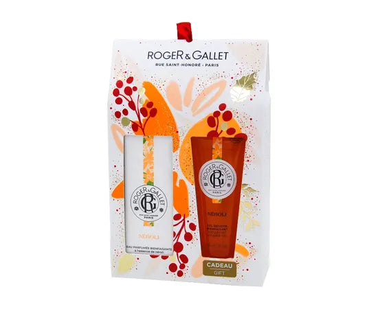 Roger & Gallet Cofanetto Natale Neroli Acqua Profumata 30 Ml + Doccia Gel 50 Ml