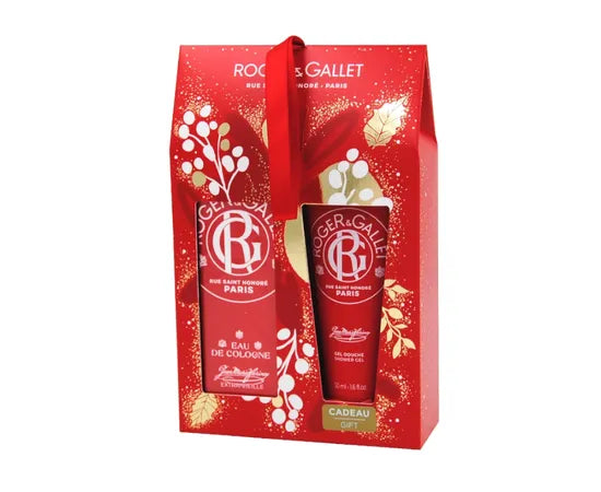 Roger & Gallet Weihnachtsset Jean Marie Farina Eau de Cologne 30 ml + Duschgel 50 ml
