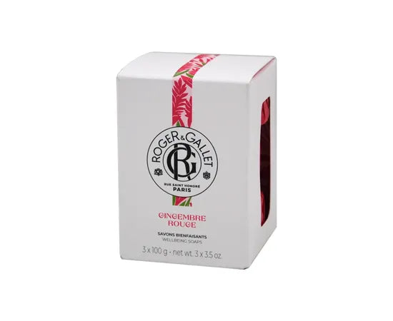 Roger & Gallet Gingembre Rouge Saponetta 3 X 100 G