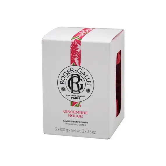 Roger & Gallet Gingembre Rouge Saponetta 3 X 100 G | Acquista Online su Farmaclick