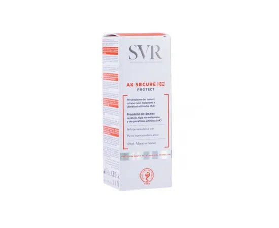 SVR Ak Secure Dm Protect Vorbeugung von Hautkrebs Überempfindliche Haut 50 ml