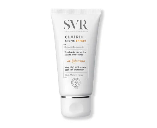 SVR Clairial Creme SPF 50+ Sehr Hoher Sonnenschutz Anti-Flecken-Creme 50 ml