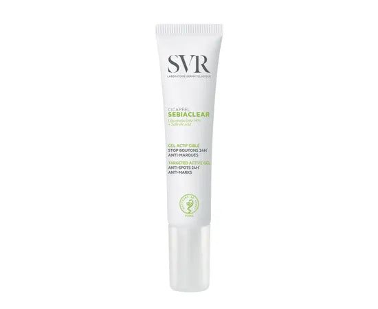 SVR Sebiaclear Cicapeel Aktives Gel gezielte Wirkung gegen Pickel und Hautunreinheiten 15 ml