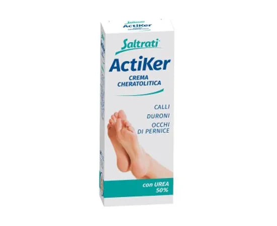 Saltrati Acktiker Keratolytische Creme für Hühneraugen und Hornhaut mit 50% Urea 15ml