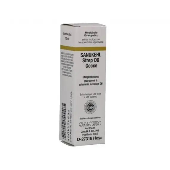 Sanukehl Strep D6 Gocce 10 Ml | Acquista Online su Farmaclick