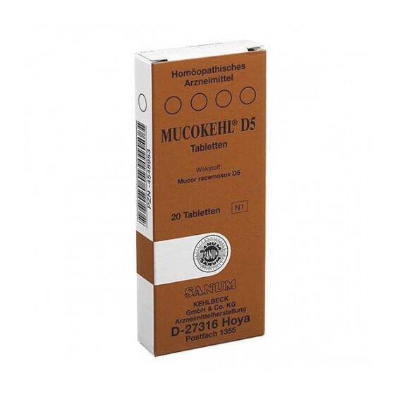 Sanum Mucokehl D5 20 Compresse | Acquista Online su Farmaclick
