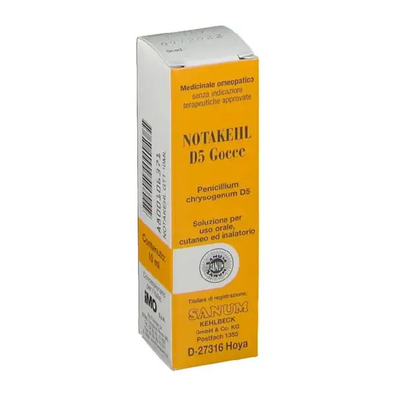 Sanum Notakehl D5 Gocce 10 Ml | Acquista Online su Farmaclick