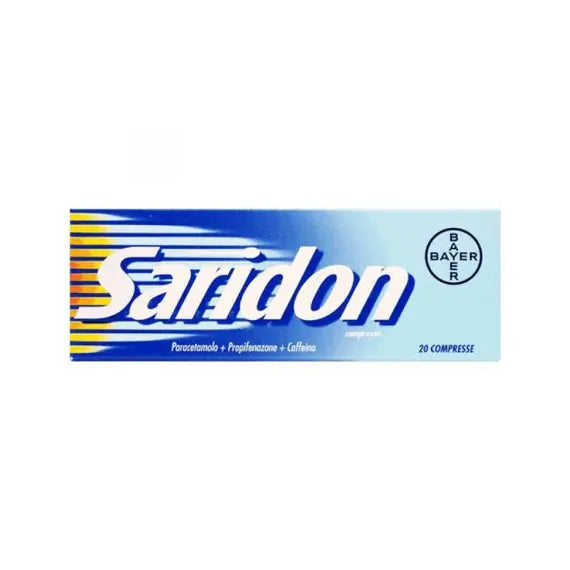 Saridon Analgesico Antipiretico 20 Compresse | Acquista Online su Farmaclick
