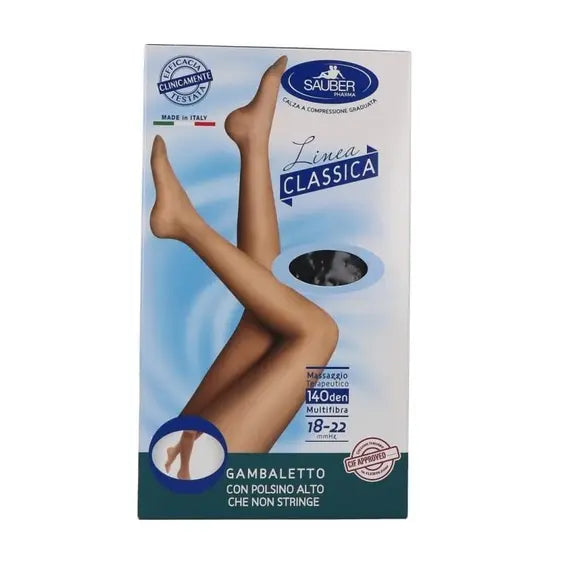 Sauber Gambaletto Open Toe 140 Microrete Nero 3 | Acquista Online su Farmaclick