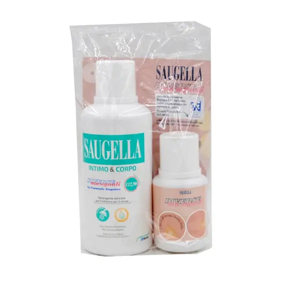 Saugella Intimo e Corpo 500 Ml + Omaggio Dispencer Intimo e Corpo 100 Ml Diverse Ma Uguali Limited Edition | Acquista Online su Farmaclick