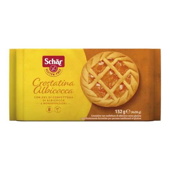 Schar Crostatine Albicocca 4 Merendine Senza Glutine | Acquista Online su Farmaclick