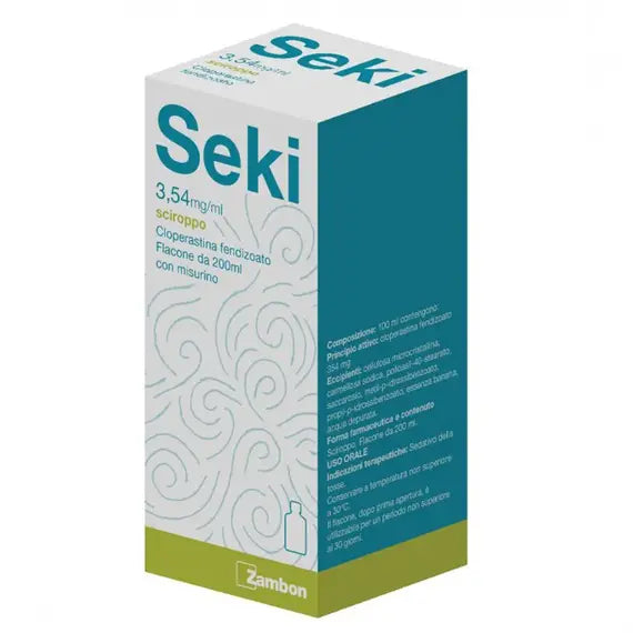 Seki Sciroppo Tosse Secca 200 Ml | Acquista Online su Farmaclick