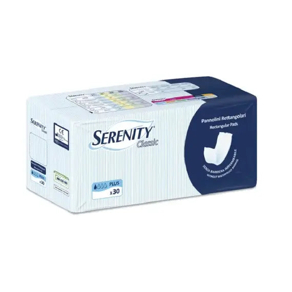 Serenity Pannolini Rettangolati Senza Barriere 30 Pezzi | Acquista Online su Farmaclick
