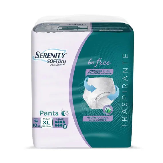 Serenity Pants Softdry Sensitive Maxy Xl 10 Pezzi | Acquista Online su Farmaclick