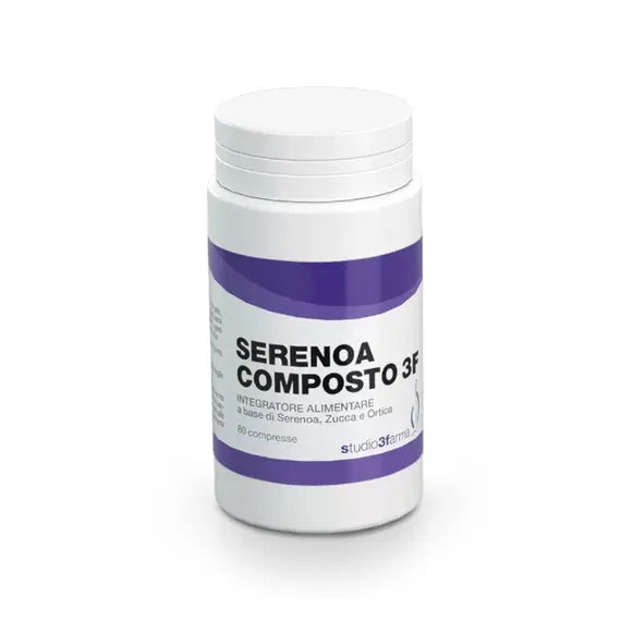 Studio 3 Farma Serenoa Integratore Alimentare 80 Compresse Composte | Acquista Online su Farmaclick