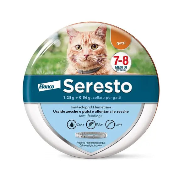 Seresto Collare Antiparassitario Contro Pulci e Zecche per Gatti | Acquista Online su Farmaclick