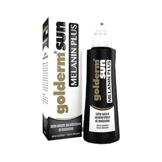 Shedir Golderm Sun Melanin Plus Latte Solare 200 Ml | Acquista Online su Farmaclick
