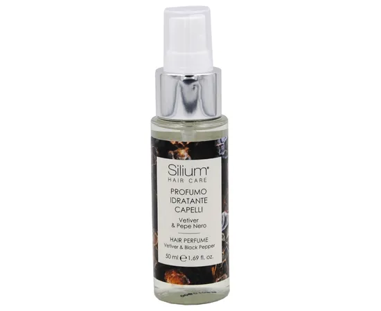 Silium Haarpflege Feuchtigkeitsspendendes Parfum Vetiver & Schwarzer Pfeffer 50 ml