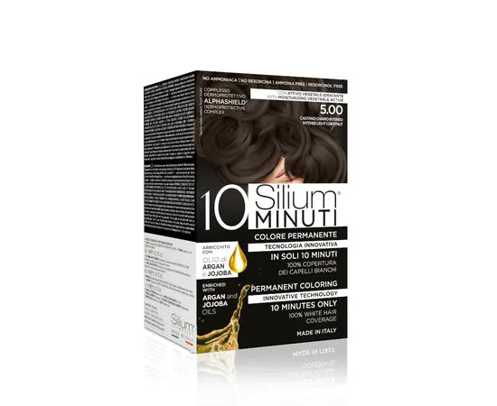 Silium 10 Minuten Permanente Coloration 5.00 Hellbraun Intensiv