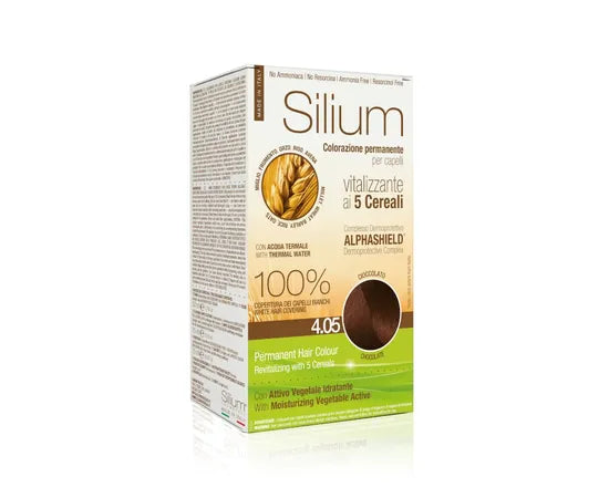 Silium Permanente Haarfarbe Vitalisierend Mit 5 Getreidesorten 4.05 Schokoladenbraun