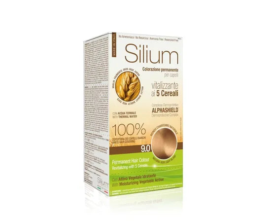 Silium Permanente Haarfarbe Vitalisierend mit 5 Getreidesorten 9.0 Hellblond Natur