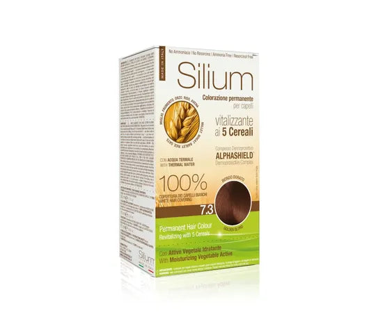 Silium Dauerhafte Haarfarbe Vitalisierend mit 5 Getreidesorten 7.3 Goldblond