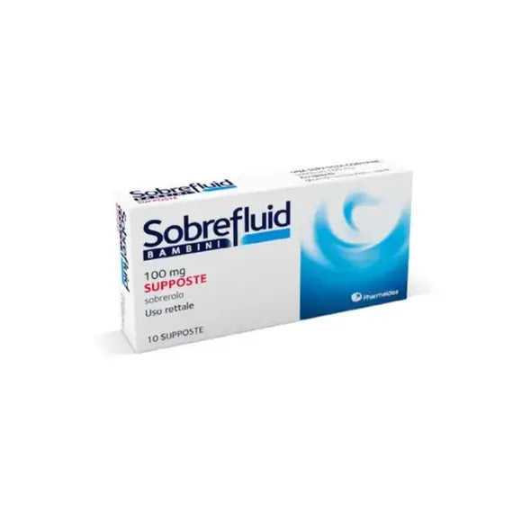 Sobrefluid Bambini 10 Supposte 100 Mg | Acquista Online su Farmaclick